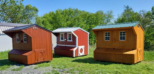 Chicken Coops for sale at Hillside Structures WV