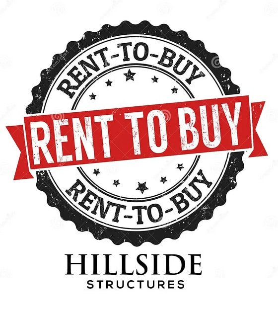 RENT TO BUY at Hillside Structures WV